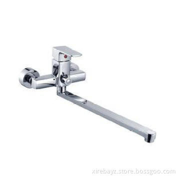 Modern Single Handle Kitchen Sink Mixer Taps with Double Ho
